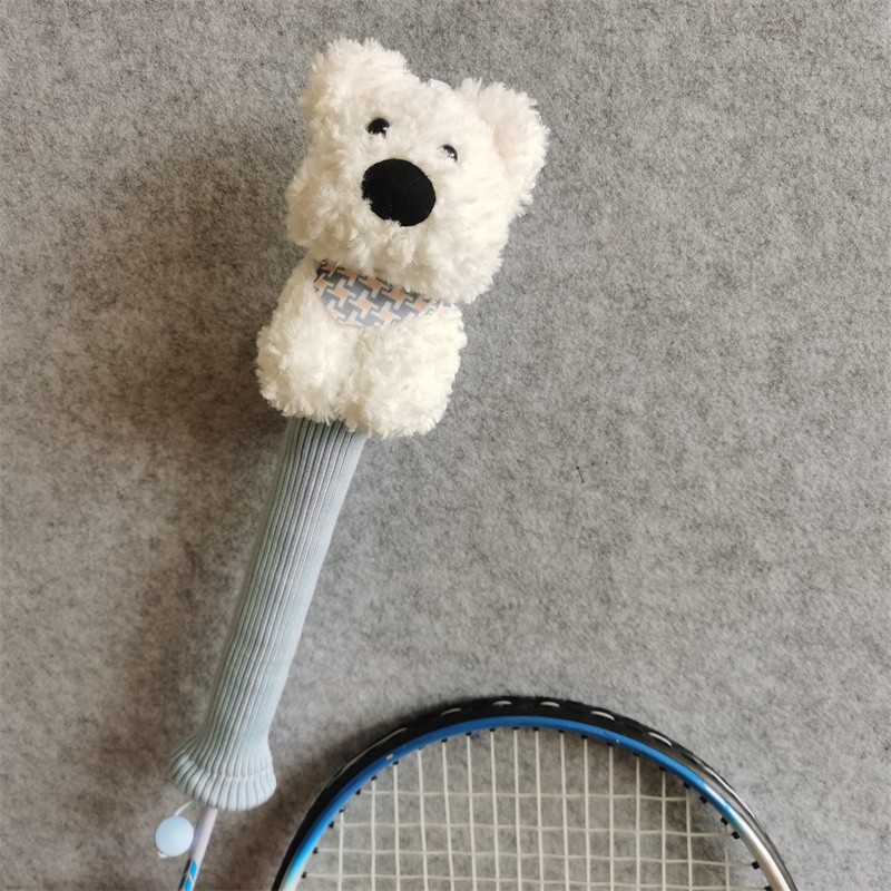 Badminton Handle Cover Factory - OEM Custom Dog Feather Design