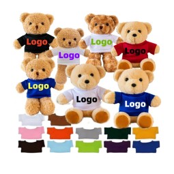 Teddy Bear with T-shirt Factory - Bulk Custom Kids Gift Plush