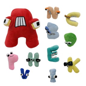 Alphabet Plush Toy Supplier - OEM Custom Lore Education Letter