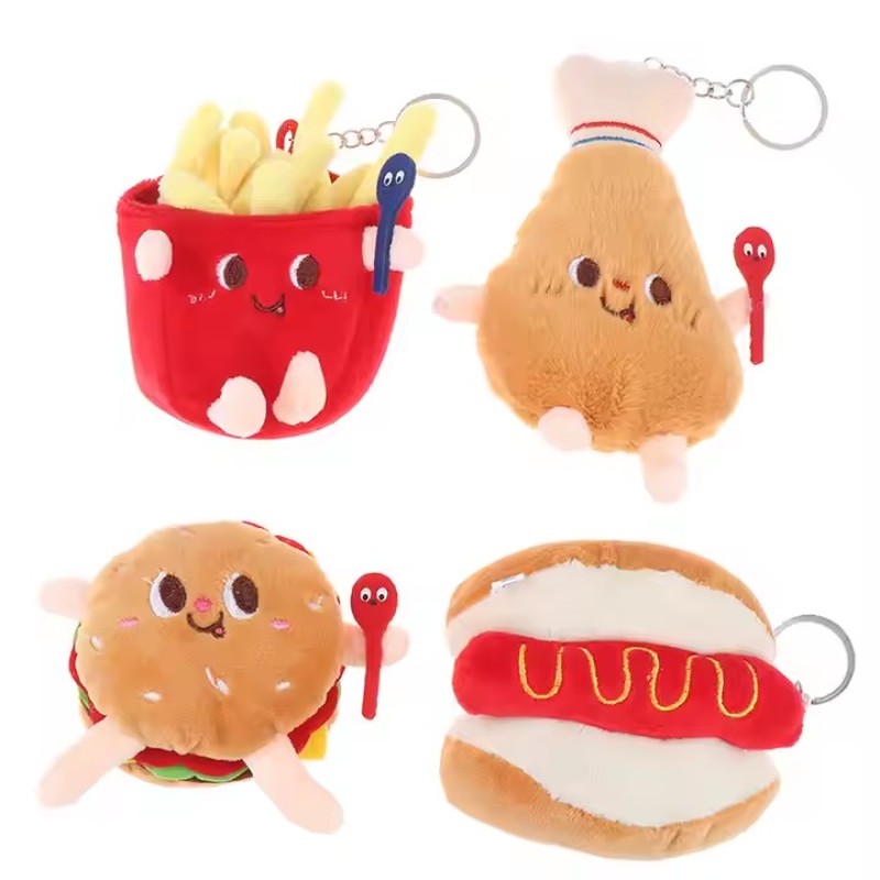Food Plush Toy Manufacturer - OEM Custom Simulation Hamburger