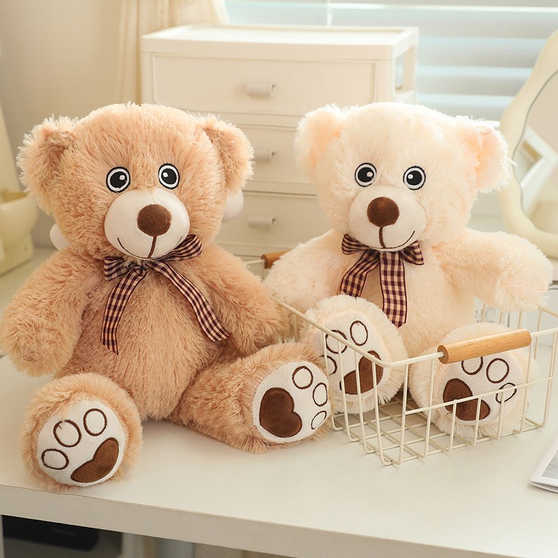 Super Soft Teddy Bear Supplier - OEM Custom Silk Embroidered Eyes