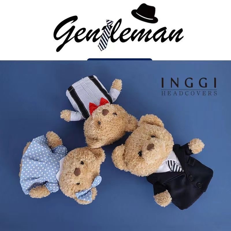 Golf Club Cover Supplier - OEM Custom Teddy Bear Plush Design