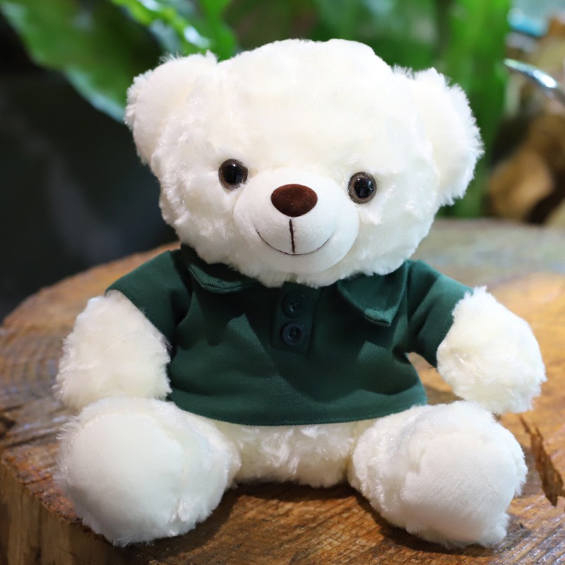 Ready Stock Teddy Bear Supplier - OEM Custom T-shirt Plush Toy