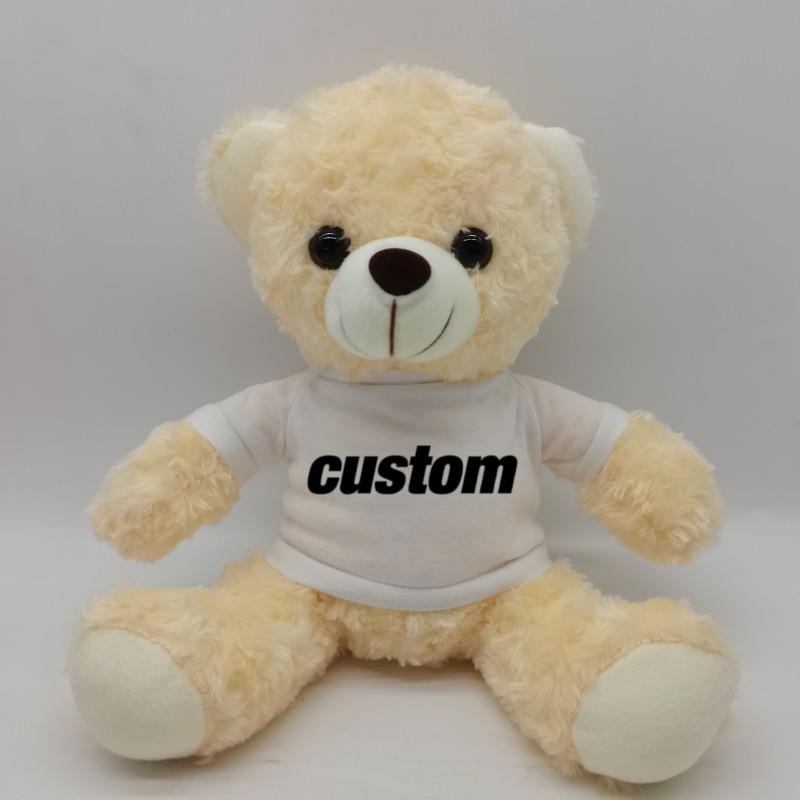 Sublimation Teddy Bear Factory - OEM Custom Logo Plush Toy