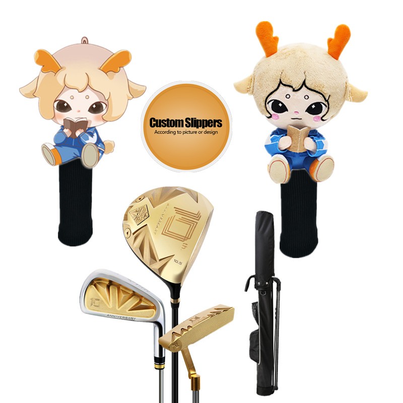 Animal Golf Cover Factory - OEM Custom Plush Ball Cover Design