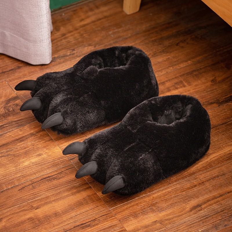 Paw Slipper Supplier - OEM Custom Winter Warm Animal Claw