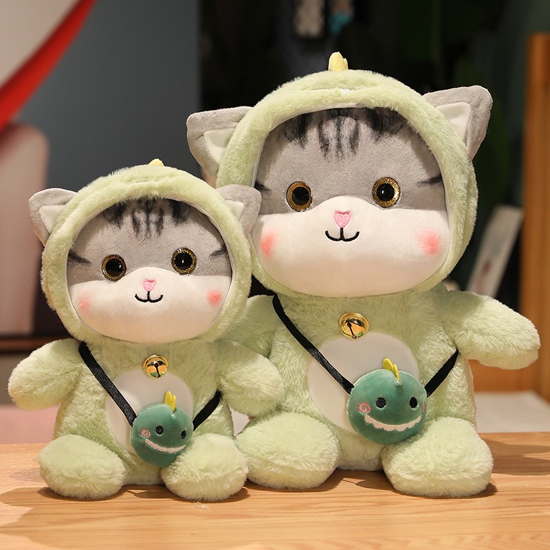 Cat Doll with Tail Manufacturer - OEM Custom Big Face Plush Toy