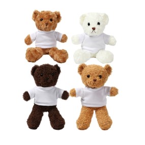 Hoodie Bear Plush Supplier - OEM Custom Name Logo Printed
