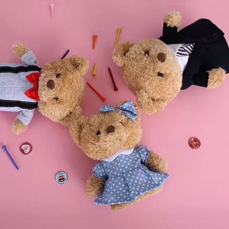 Golf Club Cover Supplier - OEM Custom Teddy Bear Plush Design