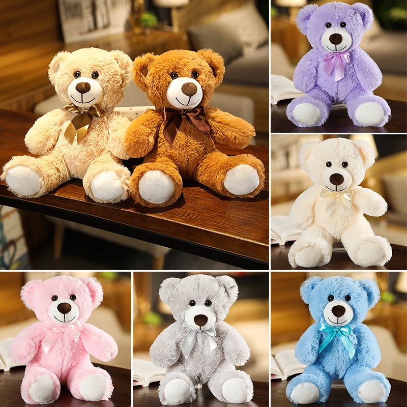 Teddy Bear Wholesale Manufacturer - OEM Custom Bowknot Multi-Color