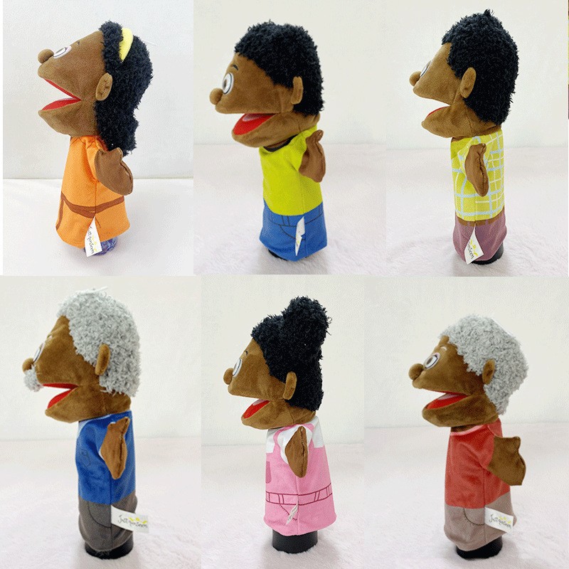 Black Family Puppet Manufacturer - OEM Custom African American Design