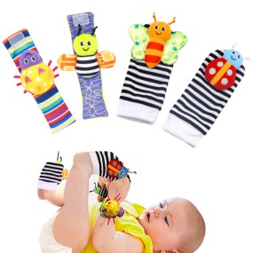 Baby Wrist Rattle Manufacturer - OEM Custom Plush Infant Toy
