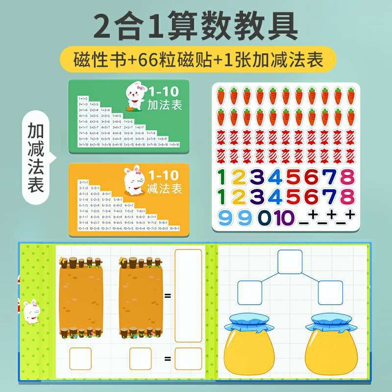 Math Learning Toy Supplier - OEM Custom Preschool Addition Game