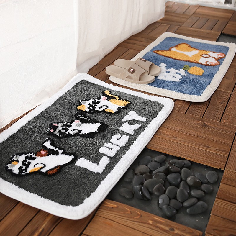 Floor Mat Factory - OEM Custom Cartoon Animal Bathroom Rug