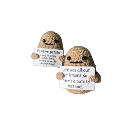 Potato Crochet Toy Supplier - OEM Custom Kawaii Positive Doll