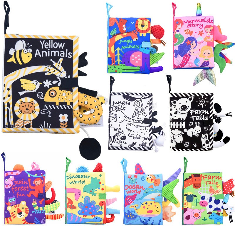 Cloth Book Manufacturer - OEM Custom Early Education Tail Book