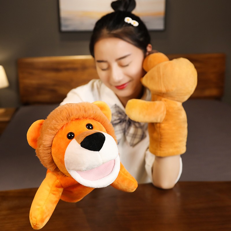 Stuffed Puppet Supplier - OEM Custom Sheep Cow Hand Puppet