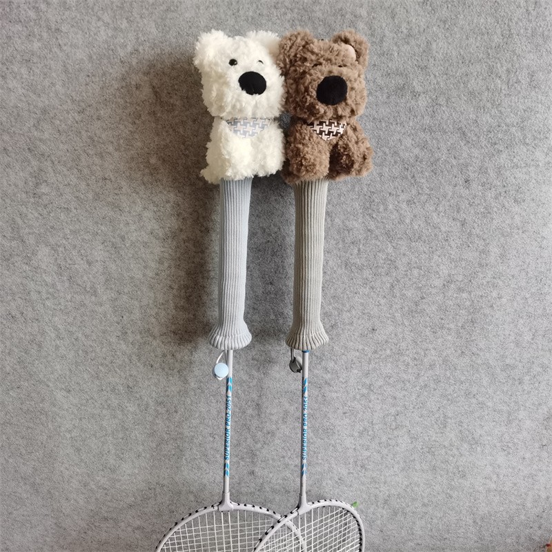 Badminton Handle Cover Factory - OEM Custom Dog Feather Design