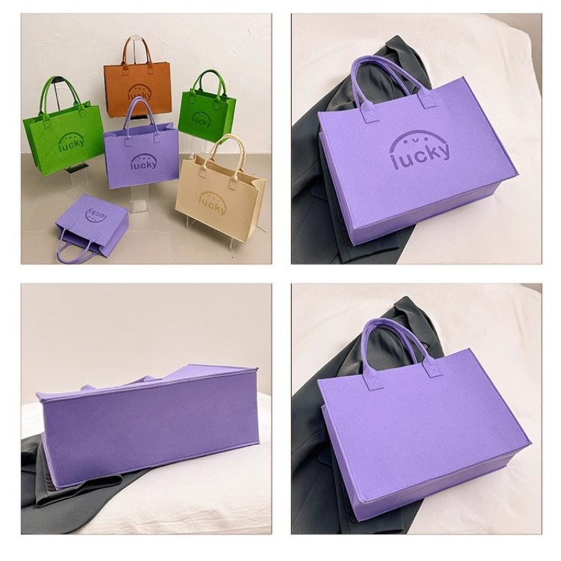 Wine Tote Bag Manufacturer - OEM Custom Felt Shopping Bag