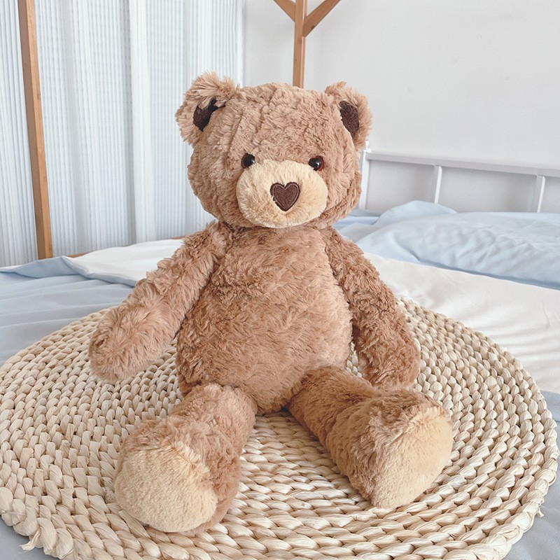 Heart Plush Bear Manufacturer - OEM Custom Brown Bear Doll