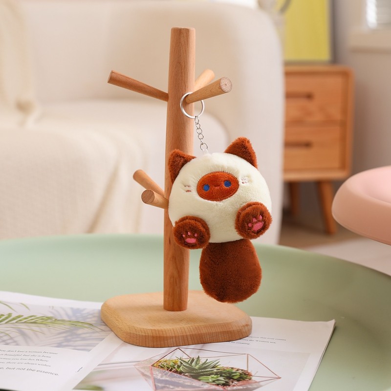 Cat Plush Keychain Factory - OEM Custom Couple Doll Pendant