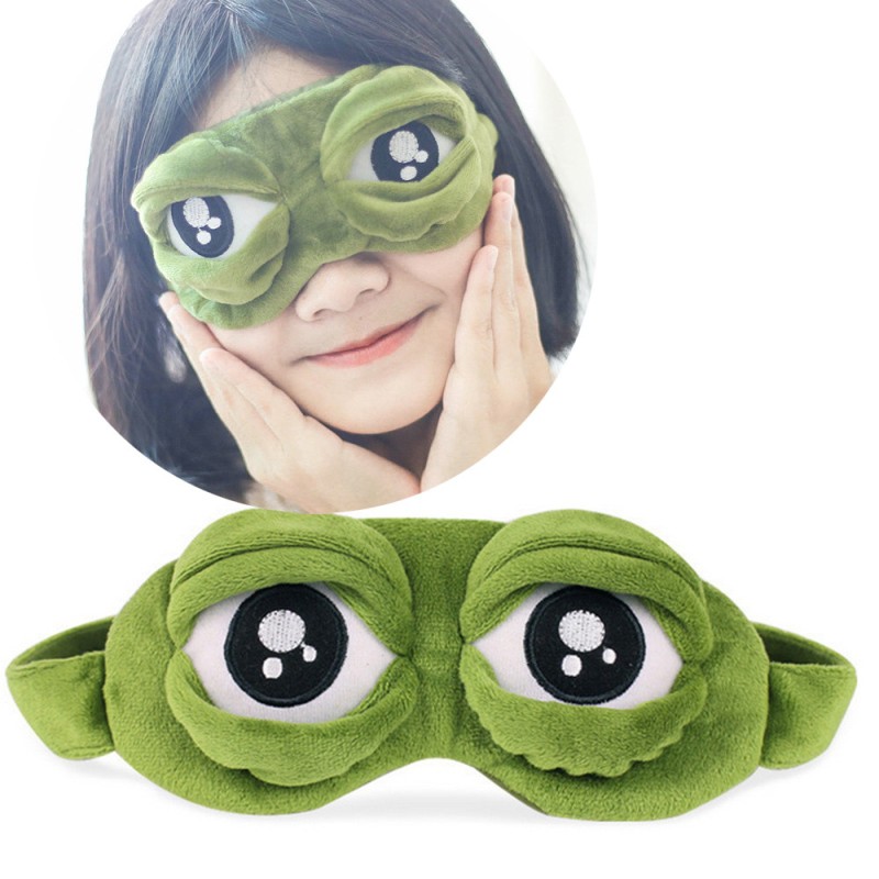 Eye Mask Manufacturer - 3D Frog Sleep Mask