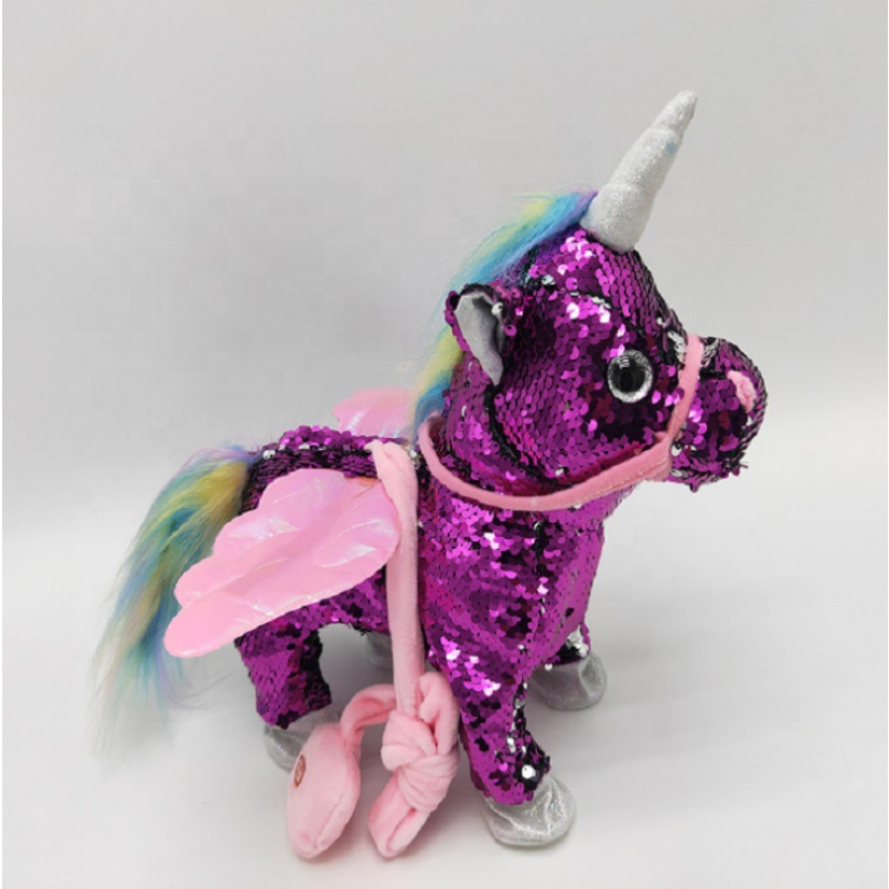 Plush Toy Factory - Walking Unicorn Toy