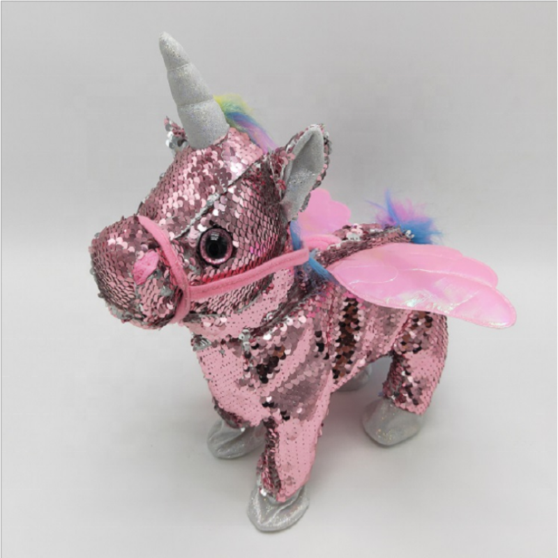 Plush Toy Factory - Walking Unicorn Toy