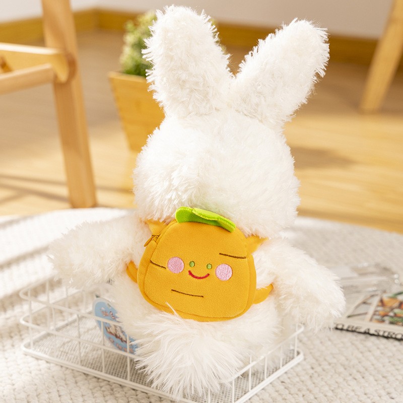 Plush Backpack Manufacturer - Carrot Rabbit Backpack