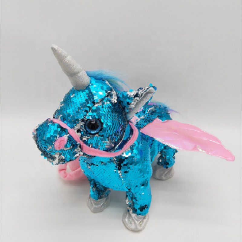 Plush Toy Factory - Walking Unicorn Toy