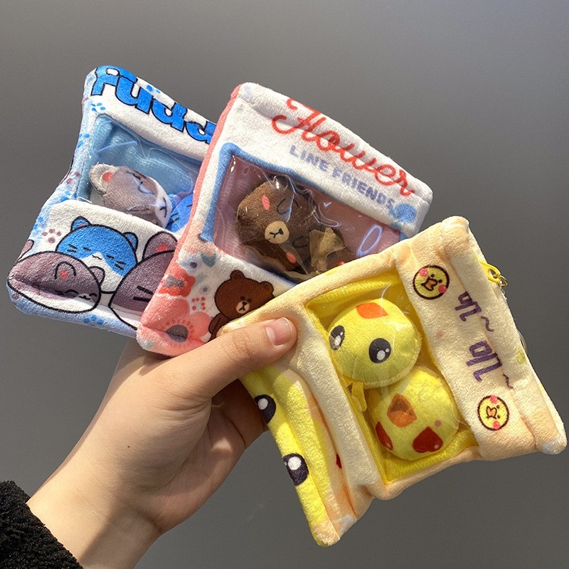 Plush Keychain Factory - Snack Pudding Bear Cat