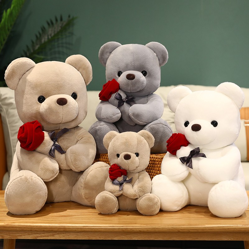 Plush Toy Factory - 3 Colors Valentine Bear