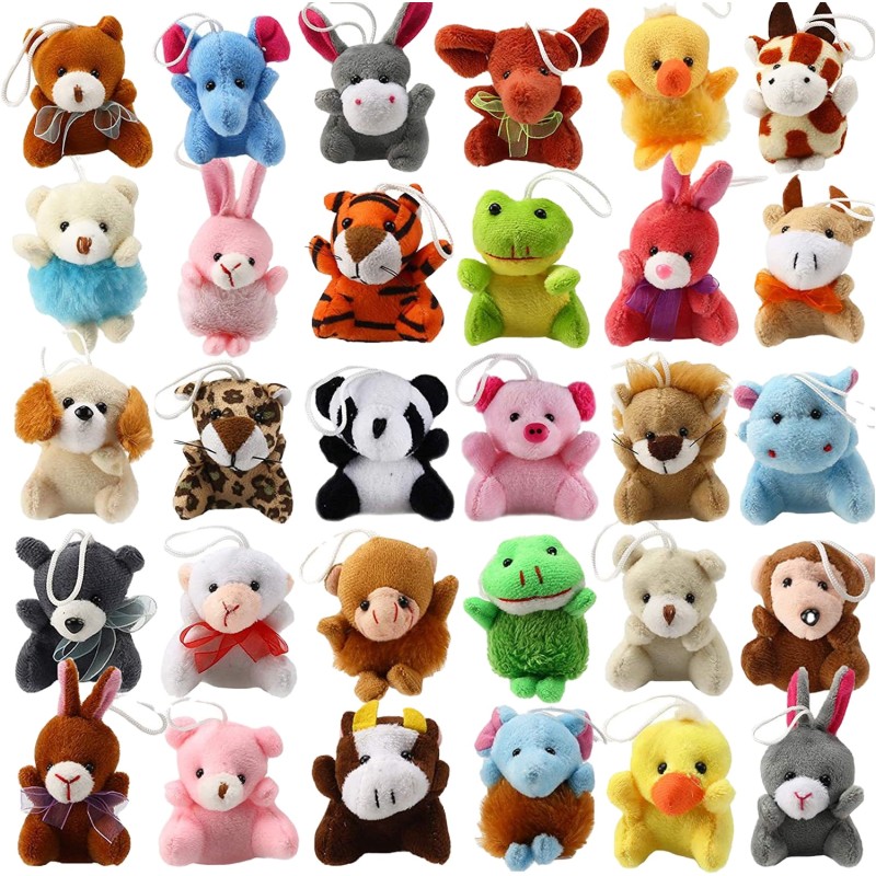 Plush Toy Factory - 3 inch Mini Animal Assortment