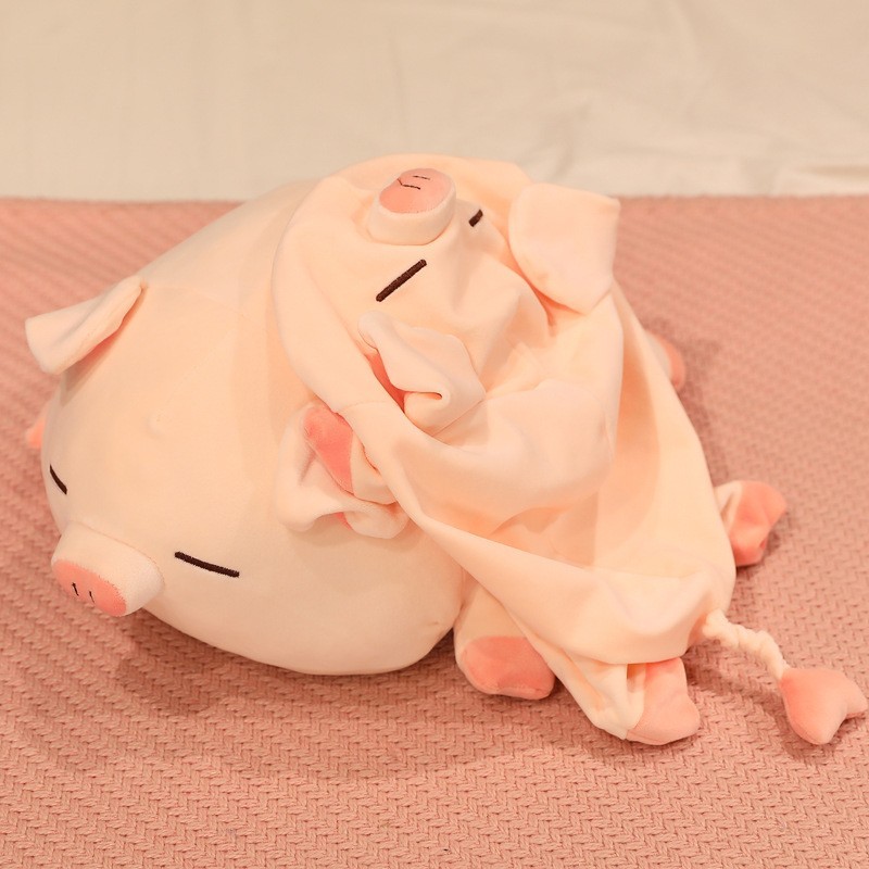 Plush Toy Factory - Pig Skin with Zipper Toy