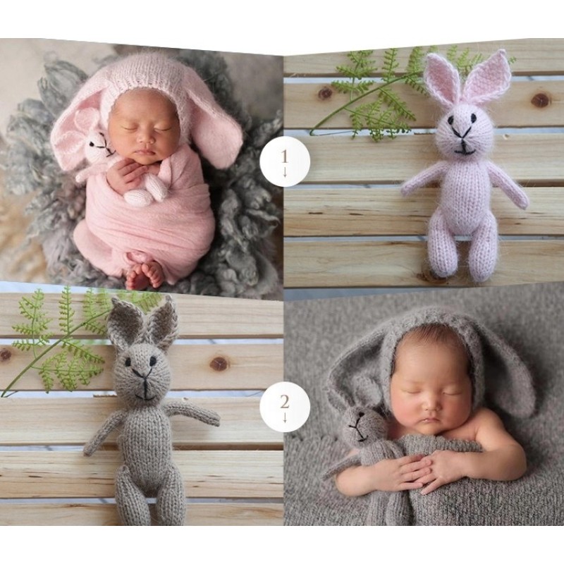 Crochet Toy Factory - Knitted Bear Photo Prop