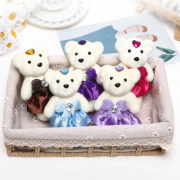 Plush Toy Factory - 10pcs Mini Teddy Set