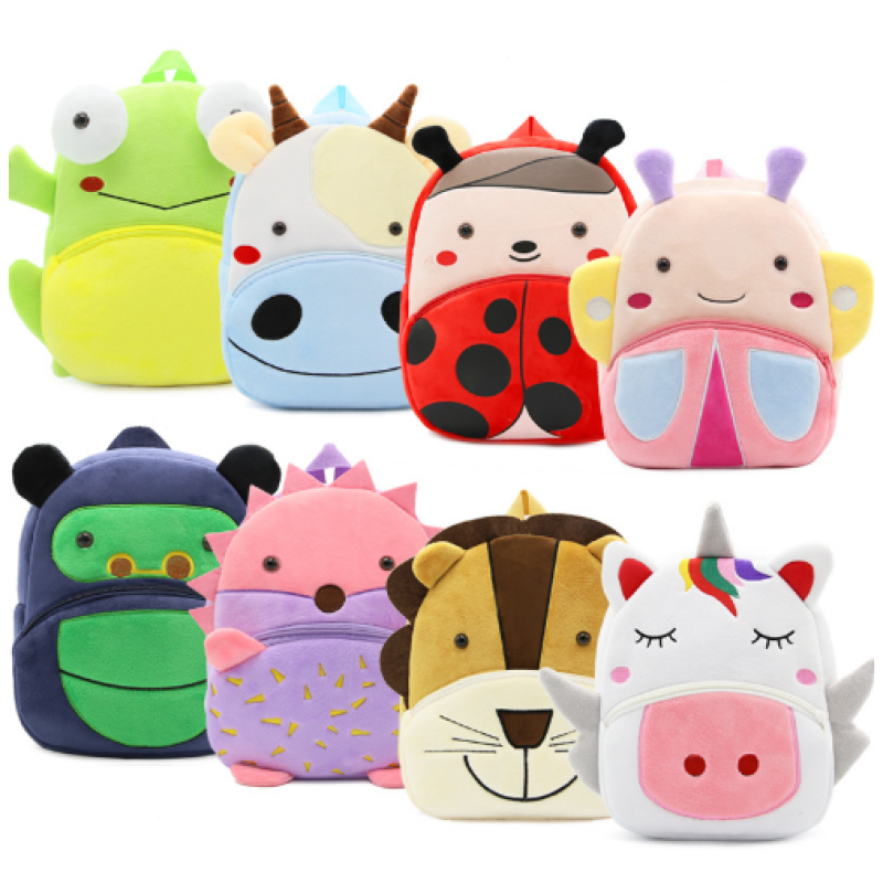 Plush Backpack Manufacturer - Animal School Bag