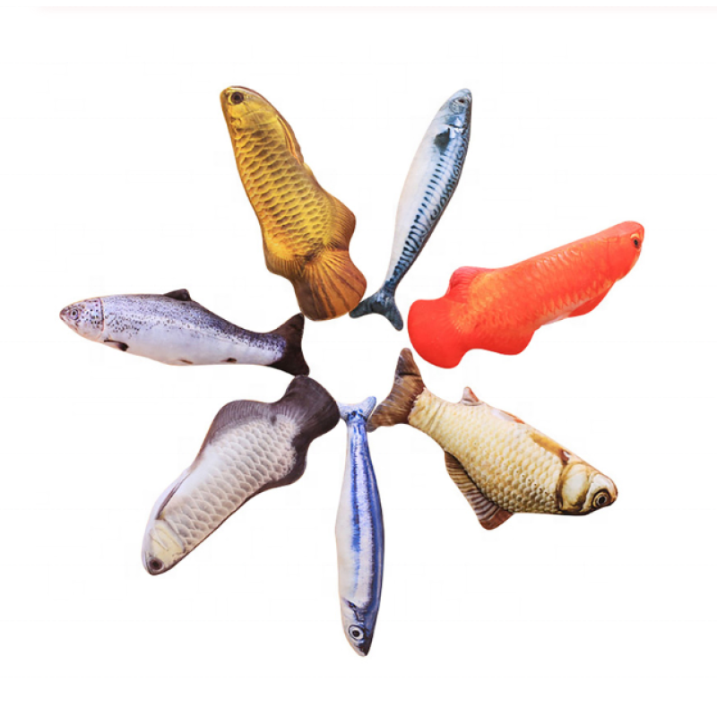 Pet Toy Factory - 3D Fish Cat Toy