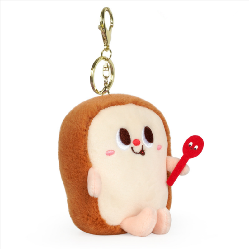 Plush Keychain Manufacturer - Food Theme Plush Pendant