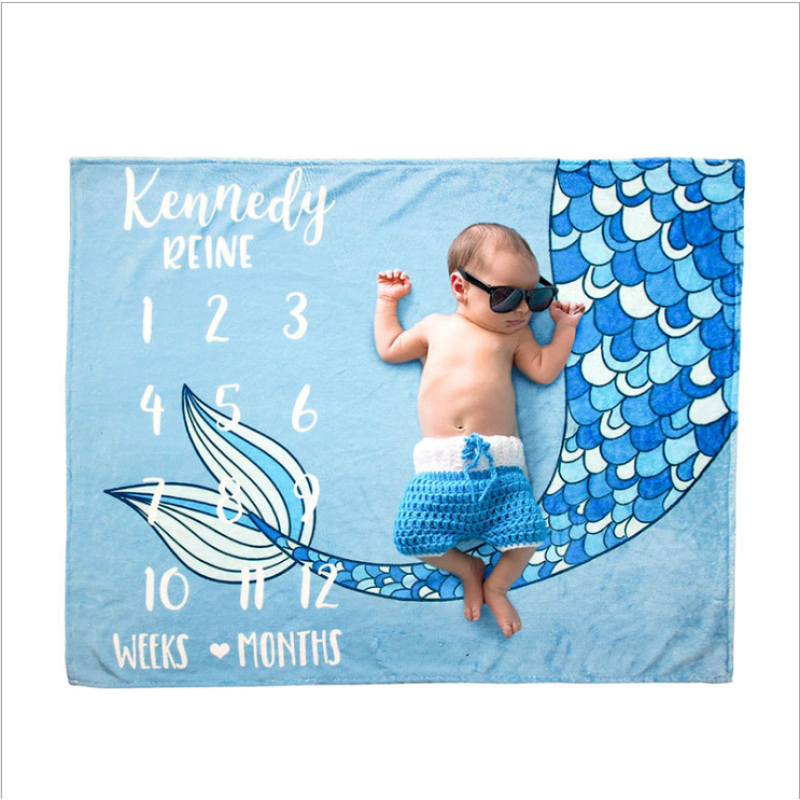 Baby Blanket Manufacturer - Fleece Milestone Blanket