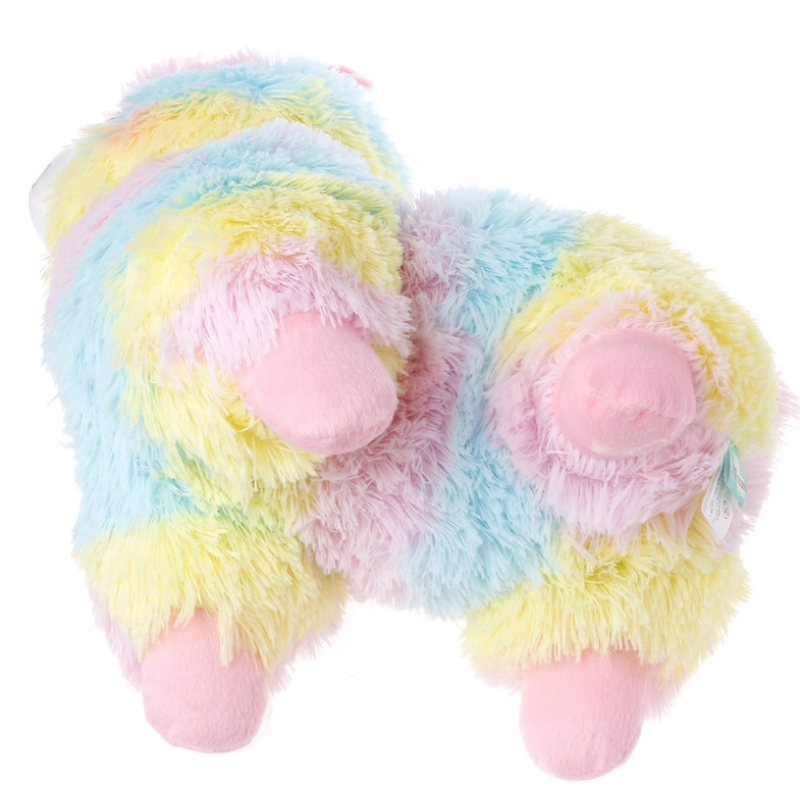 Plush Toy Factory - Rainbow Alpaca Stuffed Animal