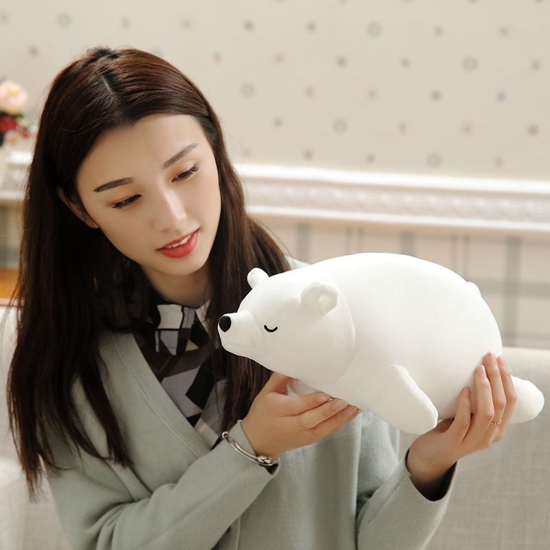 Plush Toy Manufacturer - 30cm Polar Bear with Bamboo Charcoal