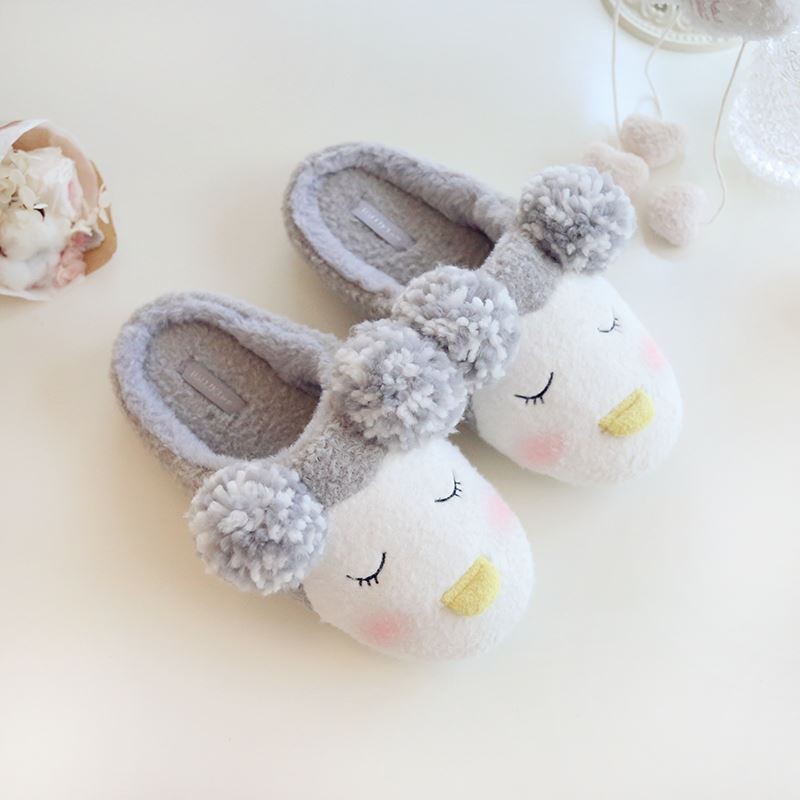 Slippers Manufacturer - Animal Plush Slippers