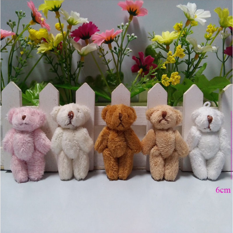 Plush Keychain Factory - 6cm Mini Teddy Bear