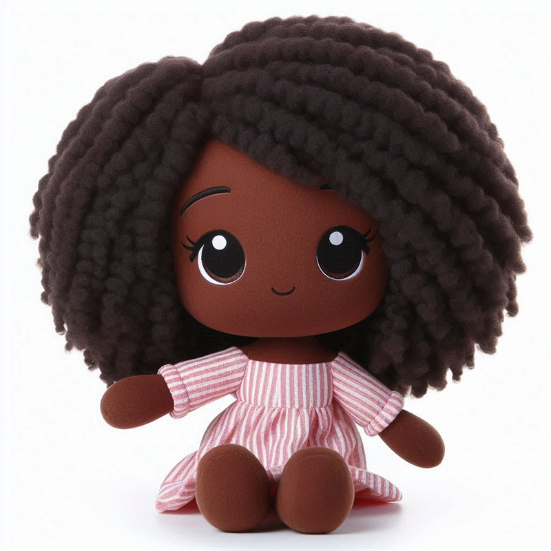Plush Doll Manufacturer - OEM/ODM Custom African Rag Doll