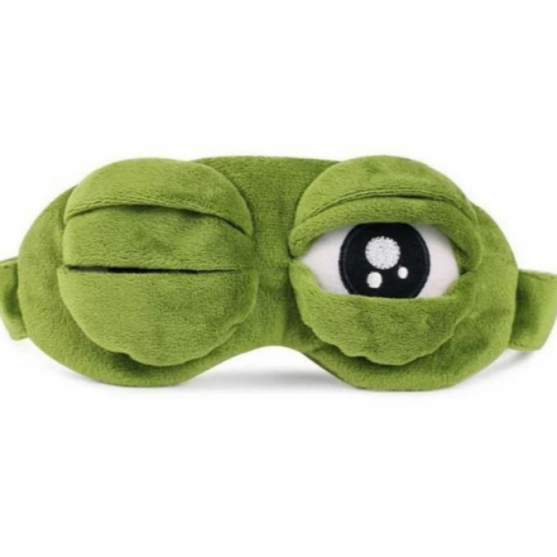 Eye Mask Manufacturer - 3D Frog Sleep Mask