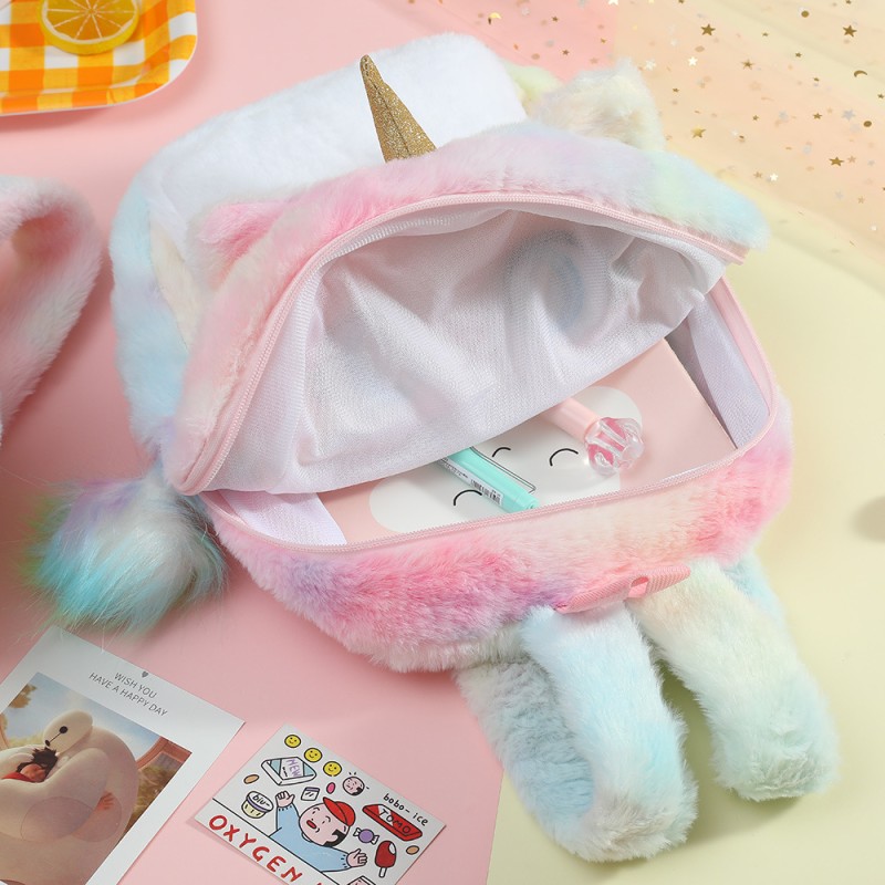 Plush Backpack Manufacturer - Unicorn School Bag