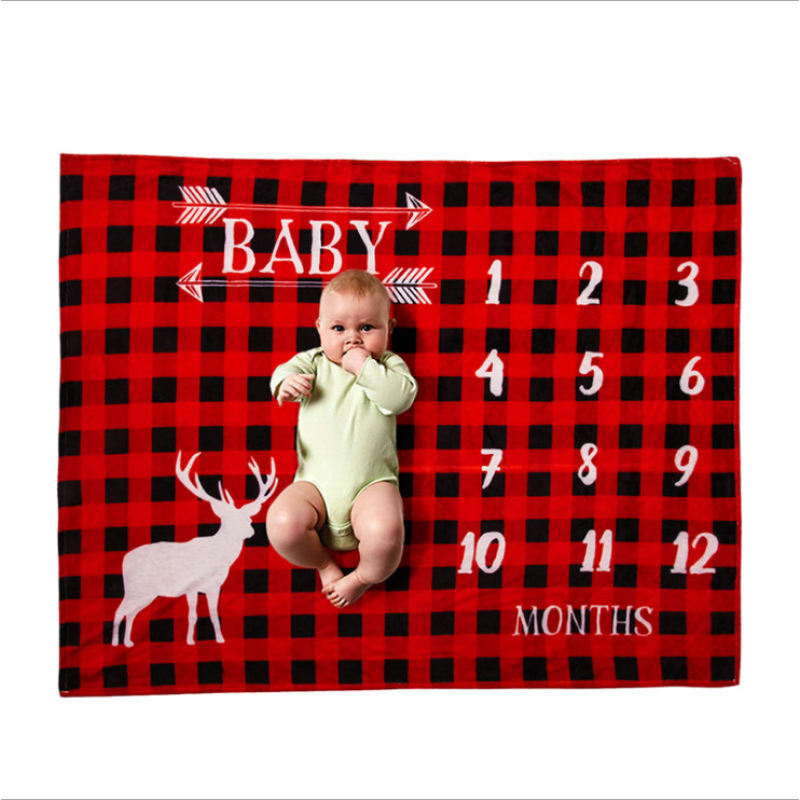 Baby Blanket Manufacturer - Fleece Milestone Blanket