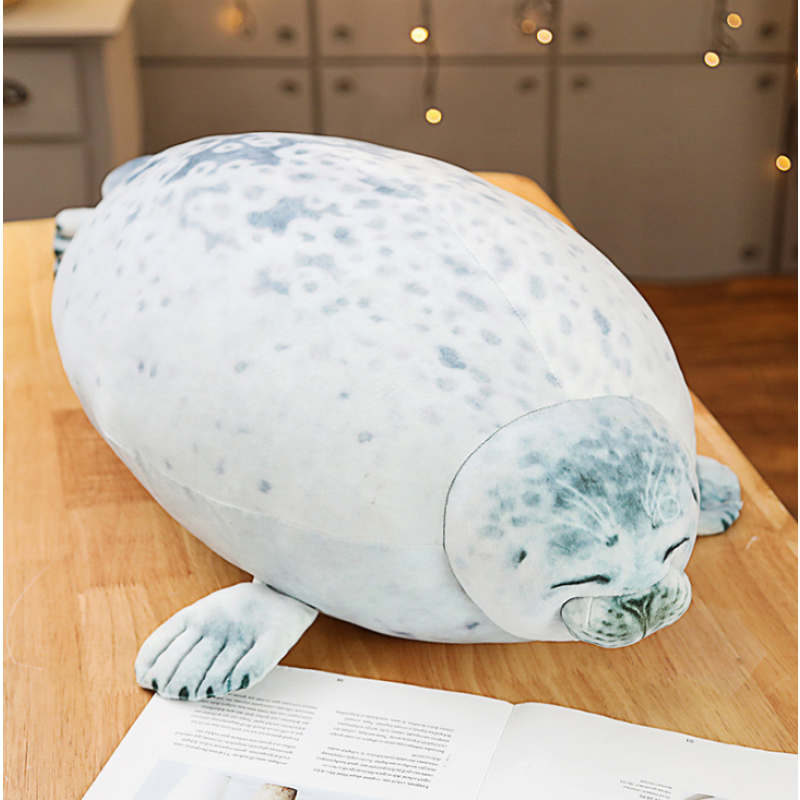 Plush Pillow Factory - Fat Seal Throw Pillow