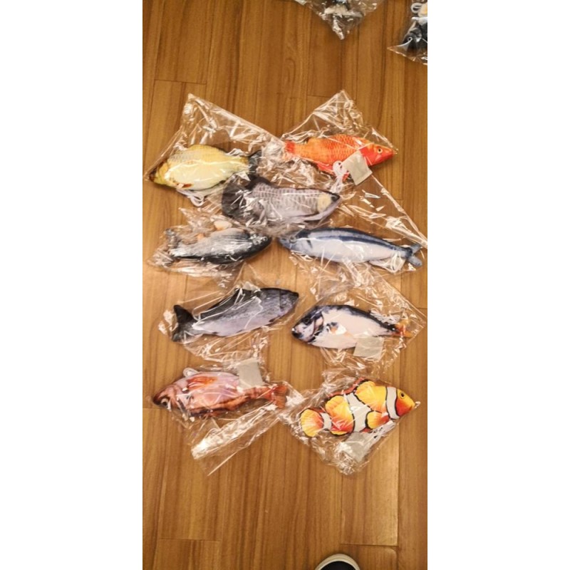 Pet Toy Factory - 3D Fish Cat Toy